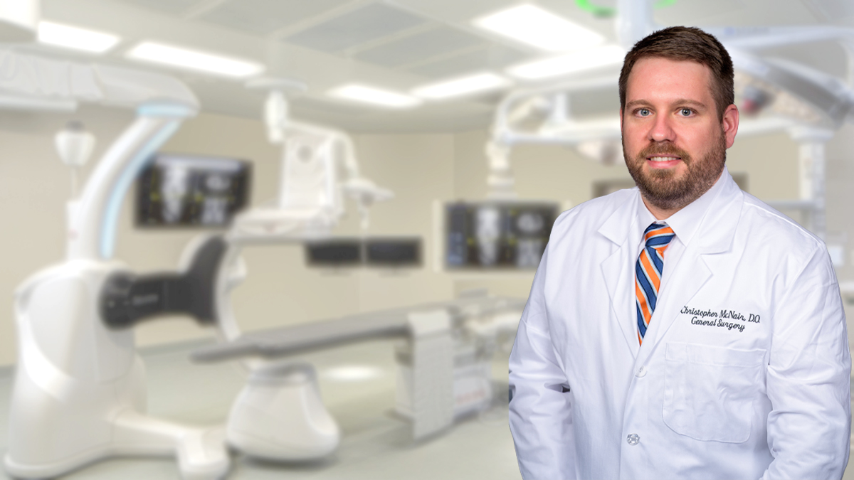 Dr. Christopher McNair Joins North Alabama Medical Center’s Medical Staff
